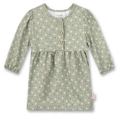 Produktbild von Sanetta Fiftyseven Mädchen-Kleid langarm grün Blumen 56