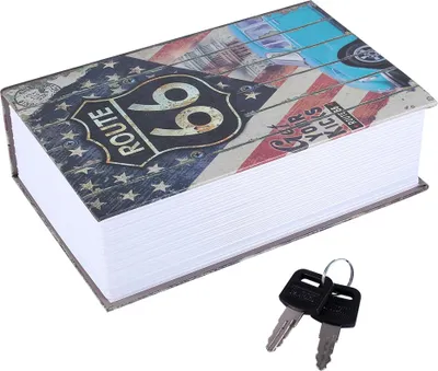 Produktbild von Wörterbuch Buch Secret Safe Security Box Money Cash Jewelry Lock Box (American Dream Type)