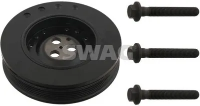 Produktbild von SWAG 50 93 3673 Riemenscheibe Kurbelwelle für FORD MONDEO III Kombi (BWY) 167mm 5-Rippen
