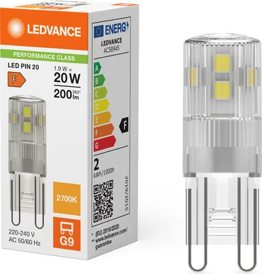 Productafbeelding van Ledvance LED lamp, fitting G9, vermogen 827, helder