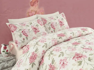 Produktbild von L'Essentiel Linge de Maison, Care - Pink, Bettwäschen, Rosa, Baumwolle, 140 x 200 cm