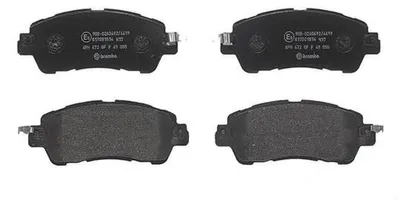 Produktbild von Bremsbelagsatz Scheibenbremse 15 mm BREMBO passend für MAZDA 2