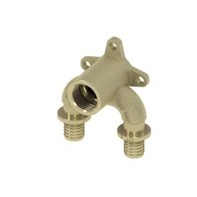 Zdjęcie produktu dla TECEflex U-Doppel-Wandscheibe RG druckverlustopt. d= 20mmx1/2 IGx20mm