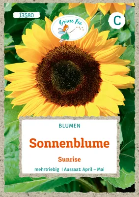 Produktbild von Grüne Fee - Sonnenblume Sunrise Samen - 13580