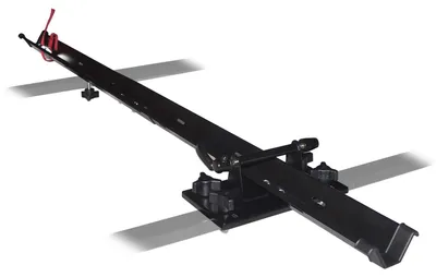 Imagen del producto de Soporte para bicicleta estándar, para montaje en el techo, diseñado para 1 bicicleta, con fijación en la rueda delantera