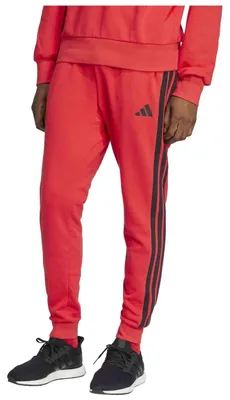 Produktbild von adidas Jogginghose Herren aus weichem French Terry Material, Größe:M, Farbe:Rot