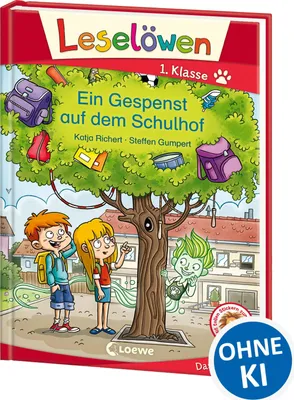Produktbild von Leselöwen 1. Klasse - Ein Gespenst auf dem Schulhof