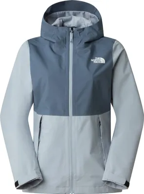 Produktbild von The North Face W Odles Rain Jacket Frost Grey/Granite Grey Frost Grey/Granite Grey Xl