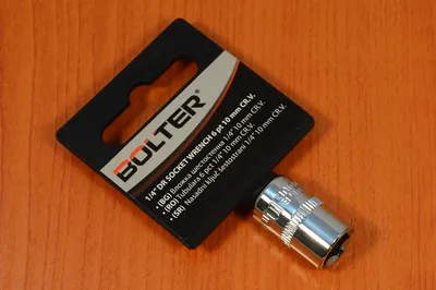 Produktbild von Stecknuss Steckschlüssel Einsätze Nüsse kurz Nuss 6 kant 1/4"-10mm