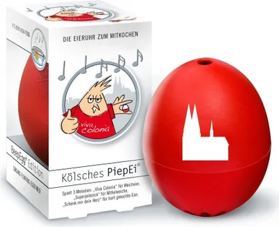 Produktbild von Brainstream PiepEi Kölsch Ei Eierkocher Frühstücksei Ei Eier kochen Eieruhr
