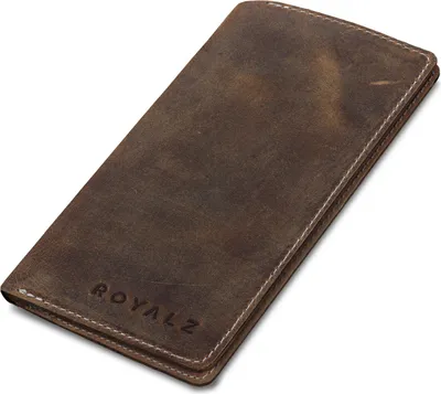 Produktbild von ROYALZ Vintage Leder Etui für Samsung Galaxy A40 Schutzhülle (5,9 Zoll) 6 Kartenfächer Sleeve Case Ledertasche Hülle Portemonnaie