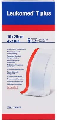 Image de TRANSP. LEUKOMED PLUS STERILE PFL. 10x25 cm, 5 St PFL