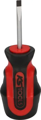 Produktbild von KS TOOLS ERGOTORQUEplus Schlitz-Schraubendreher kurz 4 mm  - 159.1121