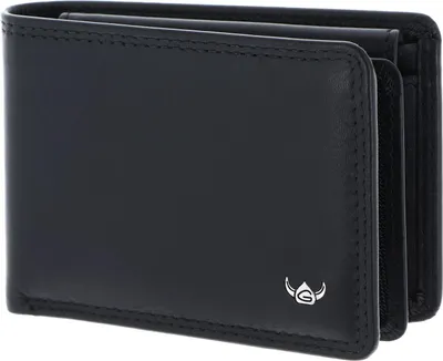 Immagine prodotto di Golden Head Pelle portafoglio Polo RFID Protect Minischeintasche 1040 Schwarz nero
