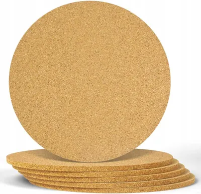 Produktbild von Hitzebeständige Kork-Tischsets, Topfuntersetzer, 6 Stück