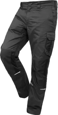 Produktbild von Qualitex Bundhose - Slim-Fit Herren-Arbeitshose | strapazierfähige Stretch-Hose-Herren - in Farbe: phantom - Herren: 46 - Damen: 40