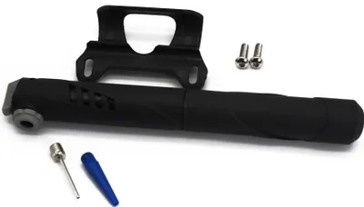 Produktbild von Mini Fahrradpumpe Luftpumpe Pumpe Handpumpe Fahrradhalterung und Zusatzventile
