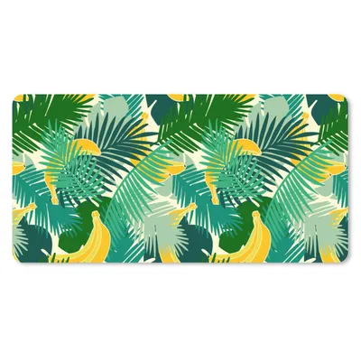 Produktbild von MuchoWow® Mauspad Mousepad Tropisch - Blätter - Dschungel - Muster 60x30 cm - Mousepads - Maus Mat - Pad - Mausunterlage - Nachhaltig
