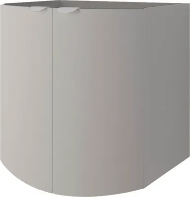 Produktbild von Baden Haus Waschtischunterschrank Onda BxHxT 69 x 70 x 52 cm hellgrau matt
