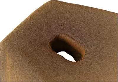 Produktbild von 1 Karton Massageliege Frottee Spannbettlaken mit Nasenschlitz 70-80 cm x 190-200 cm Sand