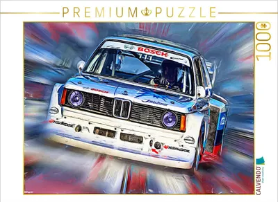 Produktbild von CALVENDO Puzzle BMW 320 im Motorsport 1000 Teile Puzzle quer | 1000 Teile Lege-Größe 64x48cm Foto-Puzzle für glückliche Stunden