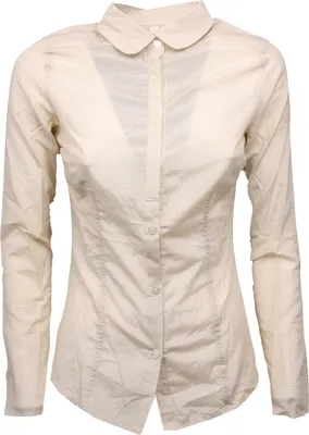 Produktbild von B7918 Langarmhemd PEUTEREY QUADRETTI BEIGE shirt woman