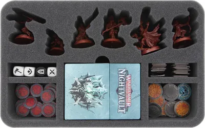 Produktbild von Schaumstoffeinlage für Warhammer Underworlds: Nightvault Miniaturen