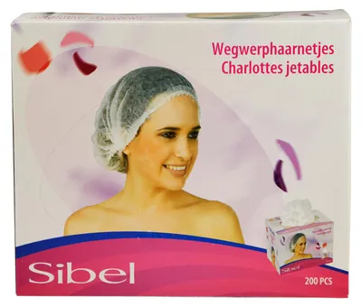 Produktbild von Sibel - Einweg-Haarnetze - 200 Stück