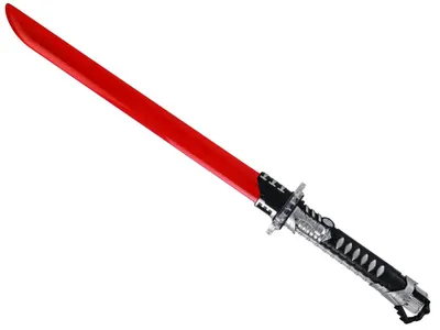 Immagine prodotto di Arma da battaglia con spada rossa brillante Samurai
