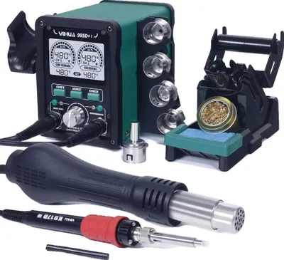 Obrázek produktu pro Horkovzdušná konverzní stanice, rychlý ohřev, uživatelsky přívětivý design, sada1, 220V-240V EU