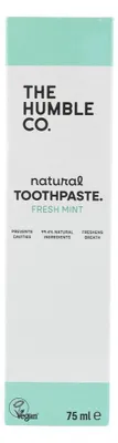 Productafbeelding van The Humble Co. Natural Toothpaste Fresh Mint (75 ml)