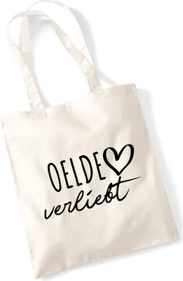 Produktbild von Huuraa Jutebeutel Oelde verliebt 10 Liter Natural Baumwolle Tasche Geschenkidee