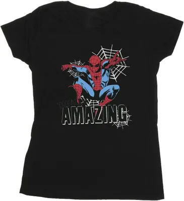 Produktbild von Marvel - "Amazing" T-Shirt für Damen BI29428 (M) (Schwarz)