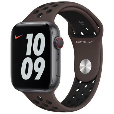 Produktbild von Apple MJ6J3ZM/A, Band, Smartwatch, Schwarz, Braun, Apple, Apple Watch 40mm Apple Watch 38mm, Fluor-Elastomer