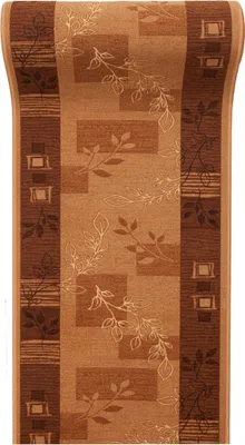 Produktbild von Teppichläufer Läufer Küchenläufer Küchen Antirutsch, agadir-40, Braun, 67 x 1000 cm