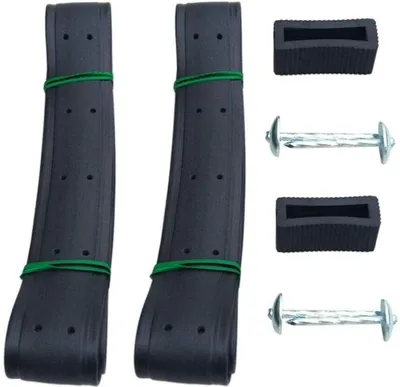 Imagen del producto de TRANKIELO® - 2 sujetadores para plantas - ataduras ajustables para árboles, 90x3,8 cm - de alta resistencia, color , para estabilización