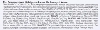A close-up of text on a white background, likely from product packaging.