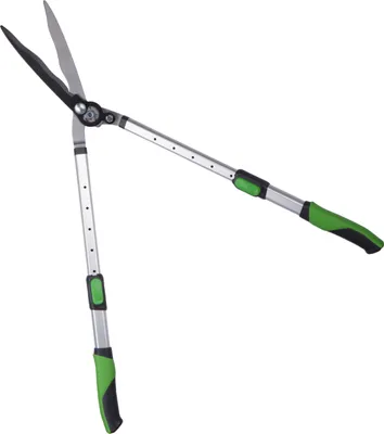 Produktbild von GEOLIA Teleskop Heckenschere 66-90cm Buchsbaumschere Gartenschere Alu verstellbare Strauchschere Astschere