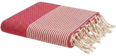 Image de Pour enfants, serviette Seychelles - 100 x 200 cm - Rouge | par Reva
