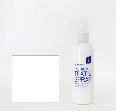 Immagine prodotto di Vernice tessile spray La Pajarita 100ml bianco cocco per progetti artigianali