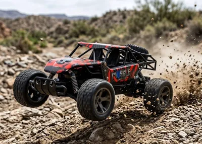 Produktbild von RC Monster Buggy MUSCLE X2 ferngesteuertes Auto Monster Truck 2,4 Ghz.