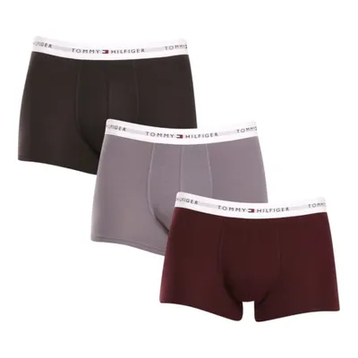 Produktbild von TH TOMMY HILFIGER Herren-Boxerpack 3-teilig sichtbare elastische Stretch-Baumwollunterwäsche Artikel UM0UM02761 TRUNK 3P, M - Waist cm 86-91 /  Waist inch 34-36, Cotone 95%,Elasthan 5%