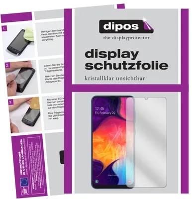 Produktbild von 2x Schutzfolie für Samsung Galaxy A40 klar Displayschutzfolie Display Schutz