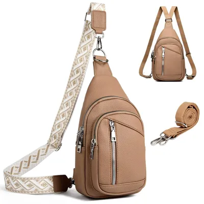Immagine prodotto di Omgoods - Borsa a tracolla e zaino 2-in-1, ideale per le donne