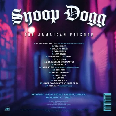 Immagine prodotto di RSD25 SNOOP DOGG Il CD degli episodi giamaicani