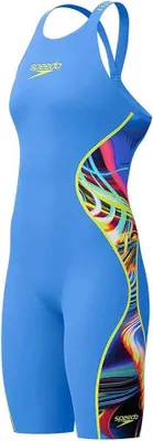 Produktbild von Speedo Fastskin Lzr Pure Intent 2.0 Offener Rücken Wettkampfbadeanzug Blau UK 23 Damen Blau UK 23