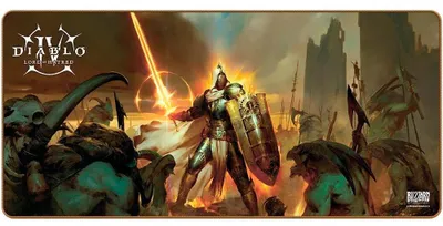 Obrázek produktu pro Blizzard Diablo IV, Lord of Hatred, Paladin, podložka pod myš, velikost XL