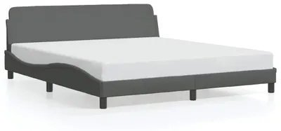Obrázok produktu pre vidaXL Rám postele "Dover", tmavosivá, 183x213 cm, látka