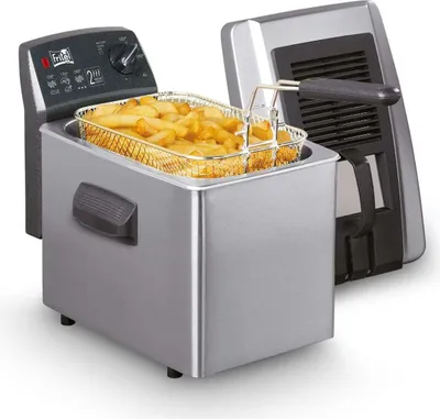 Zdjęcie produktu dla Fritel Turbo SF 4371, 4 l, Pojedyńczy, Antracyt, Stal nierdzewna, Stal nierdzewna, 3200 W, 230 V