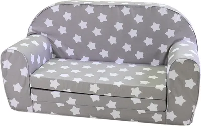 Produktbild von Kindersofa - "Grey white stars"